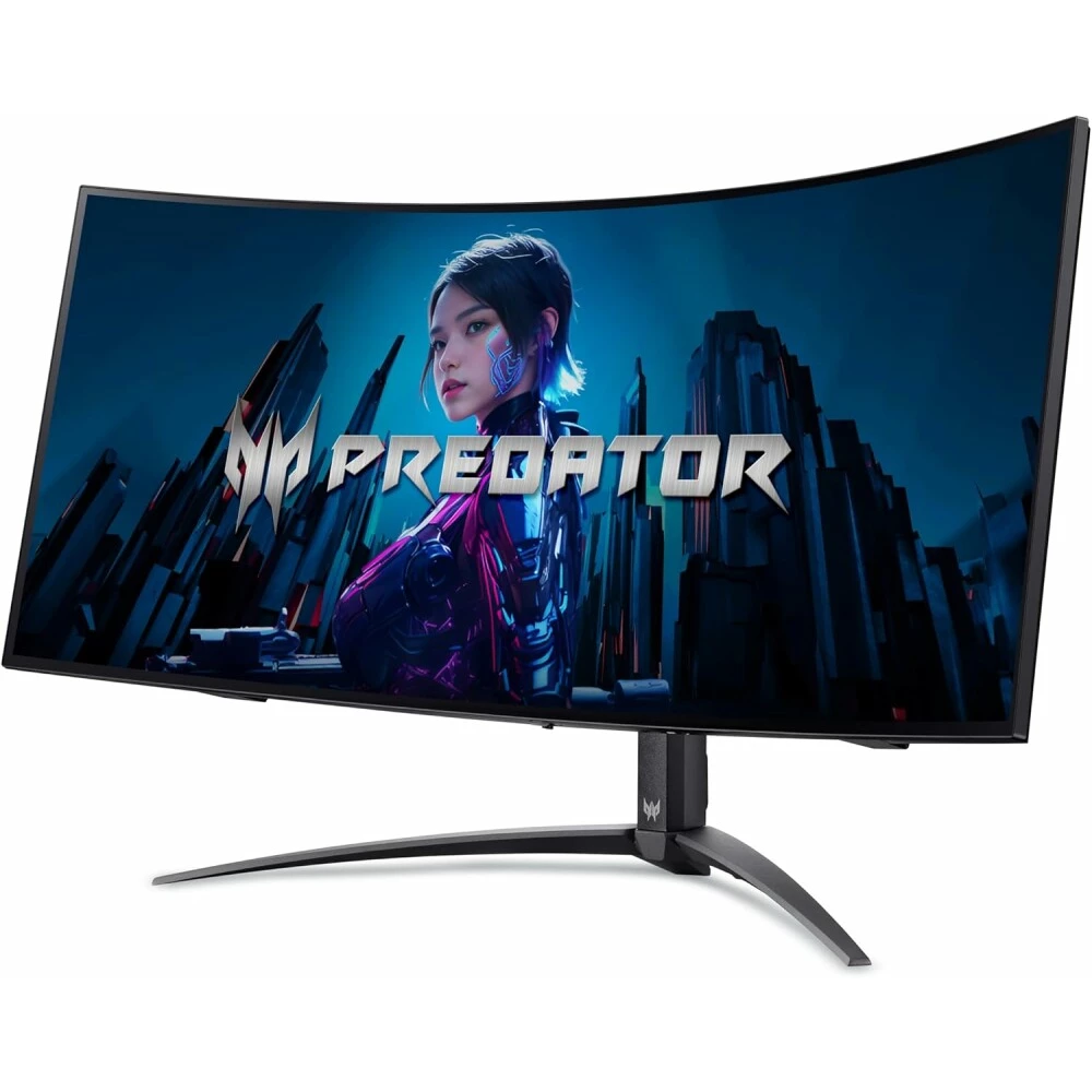 Монитор Acer Predator X39bmiiphuzx39" OLED 3440x1440 240 Hz 1300cd/m2 0,01ms 2xHDMI(2.1) + 1xDP + 1xType-C(90W) + SPK + Audio out + USB3.2x3 + USB-C + USB-B (2up 4down)+Speaker 5Wx2 110 H.Adj