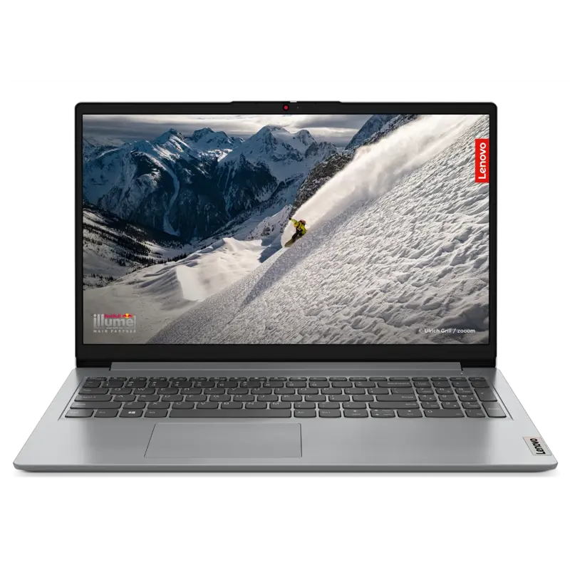 Ноутбук Lenovo IdeaPad 1 15ALC7 15.6"(1920x1080 IPS)/AMD Ryzen 7 5700U(1.8Ghz)/8192Mb/512SSDGb/noDVD/Int:AMD Radeon/Cam/BT/WiFi/42WHr/war 1y/1.61kg/cloud grey/noOS + 65W, RU kbd