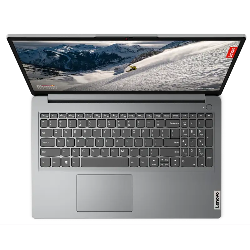 Ноутбук Lenovo IdeaPad 1 15ALC7 15.6"(1920x1080 IPS)/AMD Ryzen 7 5700U(1.8Ghz)/8192Mb/512SSDGb/noDVD/Int:AMD Radeon/Cam/BT/WiFi/42WHr/war 1y/1.61kg/cloud grey/noOS + 65W, RU kbd