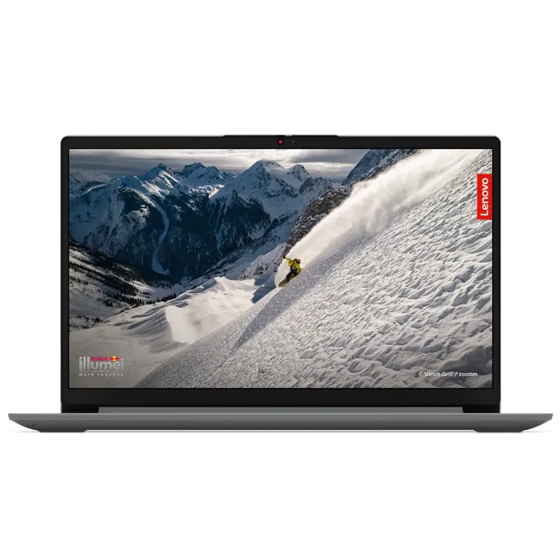 Ноутбук Lenovo IdeaPad 1 15ALC7 15.6"(1920x1080 IPS)/AMD Ryzen 7 5700U(1.8Ghz)/8192Mb/512SSDGb/noDVD/Int:AMD Radeon/Cam/BT/WiFi/42WHr/war 1y/1.61kg/cloud grey/noOS + 65W, RU kbd