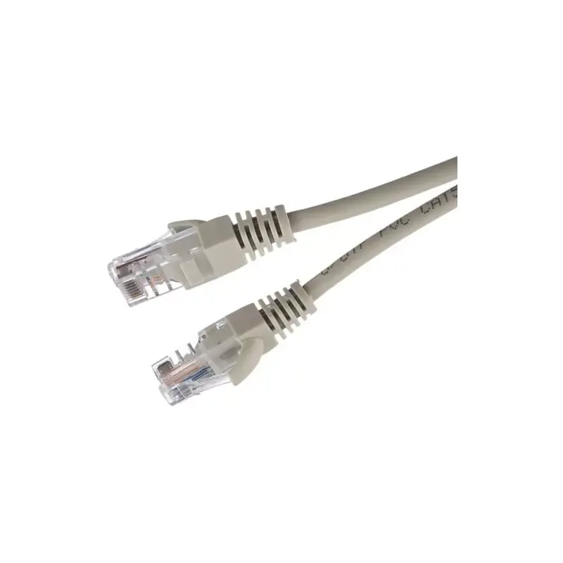 Патч-корд GoPower RJ-45 (m)-RJ-45 (m) 1.0м кат.5е ПВХ 26AWG серый в пакете