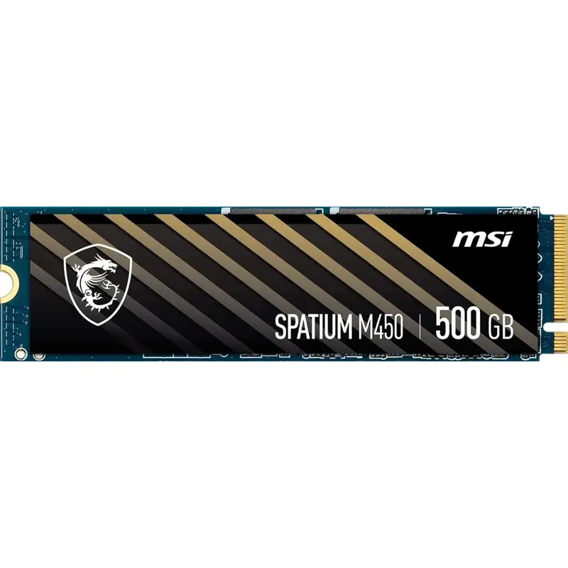 Твердотельный накопитель MSI SPATIUM M450, 500GB, M.2(22x80mm)