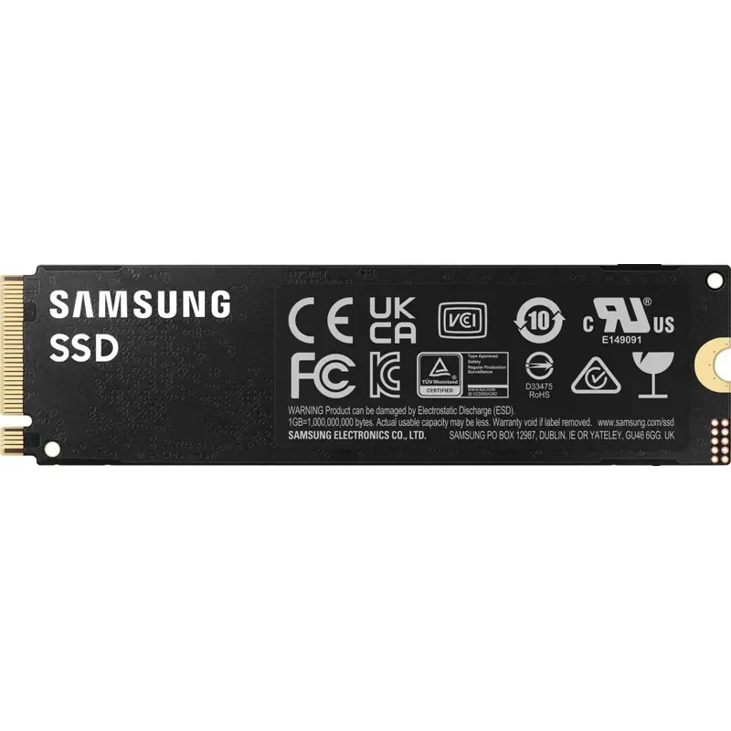 Твердотельный накопитель Samsung 990 PRO, 4TB, M.2(22x80mm)