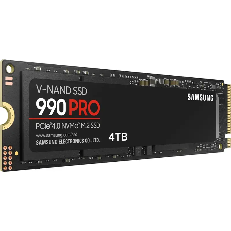 Твердотельный накопитель Samsung 990 PRO, 4TB, M.2(22x80mm)