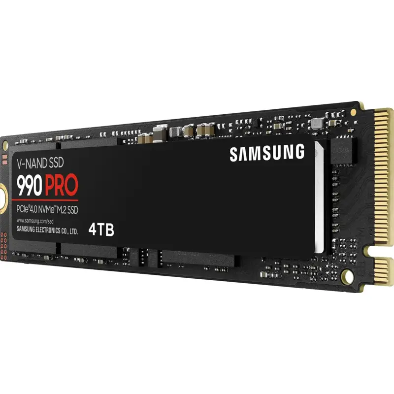 Твердотельный накопитель Samsung 990 PRO, 4TB, M.2(22x80mm)