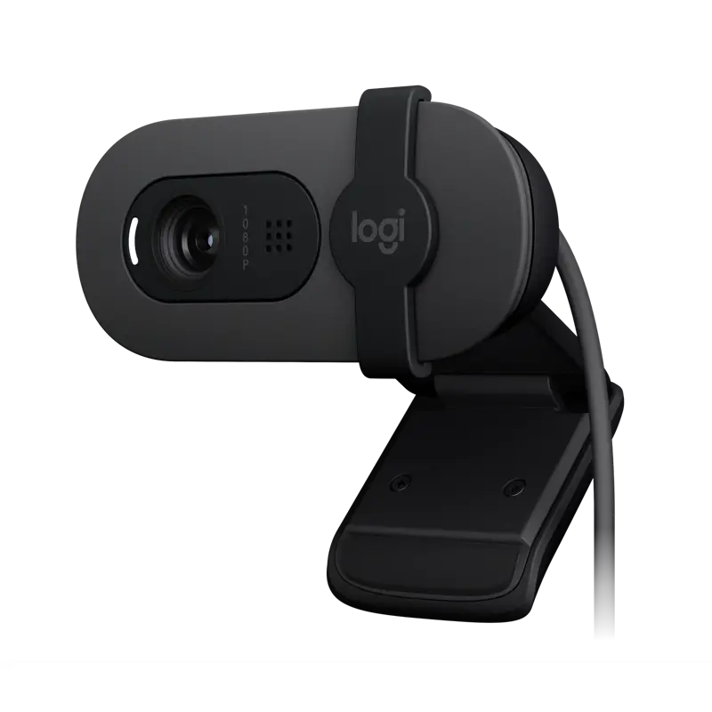 Веб-камера Logitech Brio 105, Full HD 1080p - GRAPHITE - USB