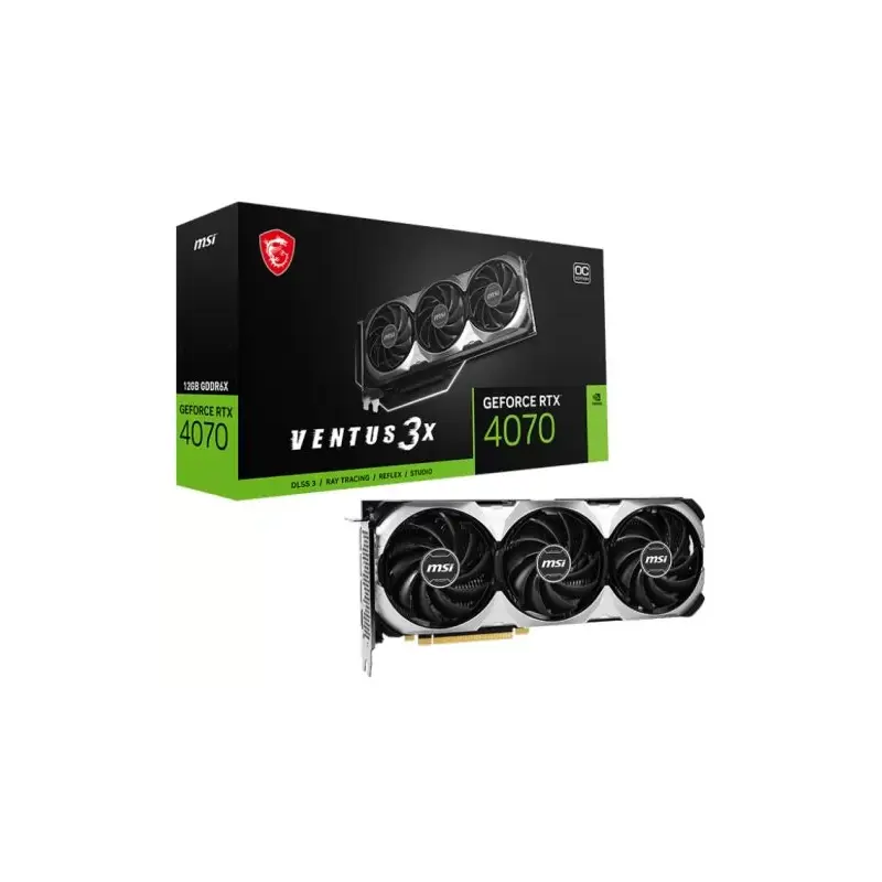 Видеокарта MSI GeForce RTX 4070 VENTUS 3X E 12G OC