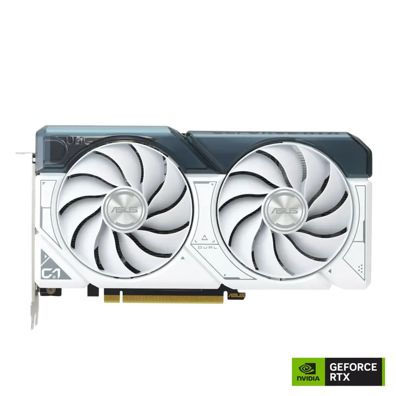 Видеокарта ASUS Dual GeForce RTX 4060 Ti White OC Edition 8GB GDDR6