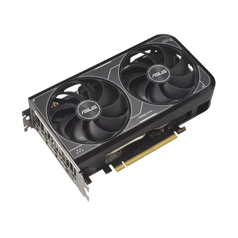 Видеокарта ASUS NVIDIA GeForce DUAL-RTX4060TI-O8G-V2 8GB, GDDR6/128-bit, PCIe 4.0, 1xHDMI 2.1a, 3xDP, 2-slot  90YV0J47-M0NB00