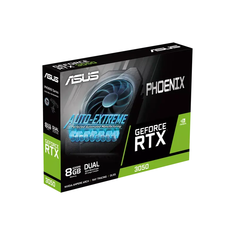 Видеокарта ASUS Phoenix GeForce RTX 3050 V2 8GB GDDR6