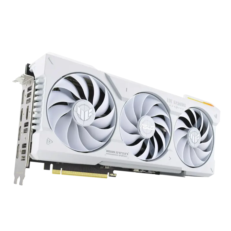 Видеокарта ASUS TUF Gaming GeForce RTX 4070 Ti SUPER BTF White OC Edition 16GB GDDR6X