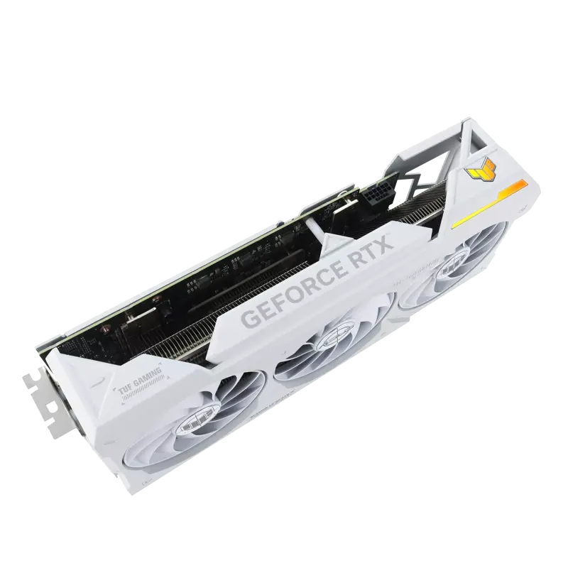 Видеокарта ASUS TUF Gaming GeForce RTX 4070 Ti SUPER BTF White OC Edition 16GB GDDR6X