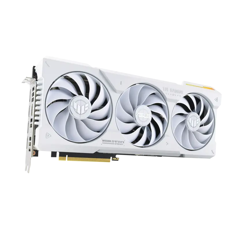 Видеокарта ASUS TUF Gaming GeForce RTX 4070 Ti SUPER BTF White OC Edition 16GB GDDR6X