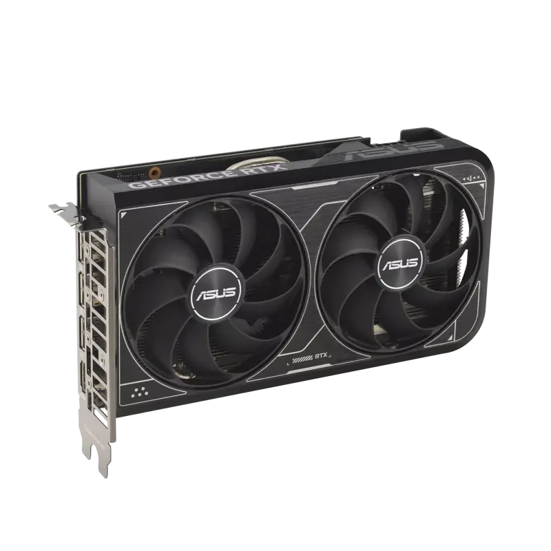 Видеокарта ASUS NVIDIA GeForce DUAL-RTX4060TI-O8G-V2 8GB, GDDR6/128-bit, PCIe 4.0, 1xHDMI 2.1a, 3xDP, 2-slot  90YV0J47-M0NB00