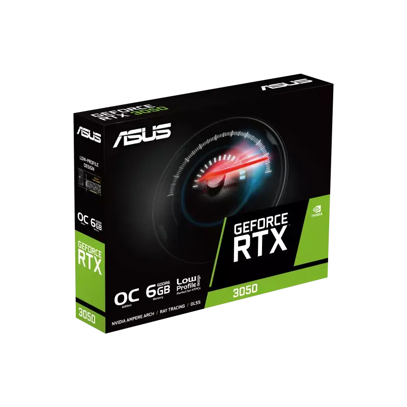 Видеокарта ASUS GeForce RTX 3050 LP BRK OC Edition 6GB GDDR6