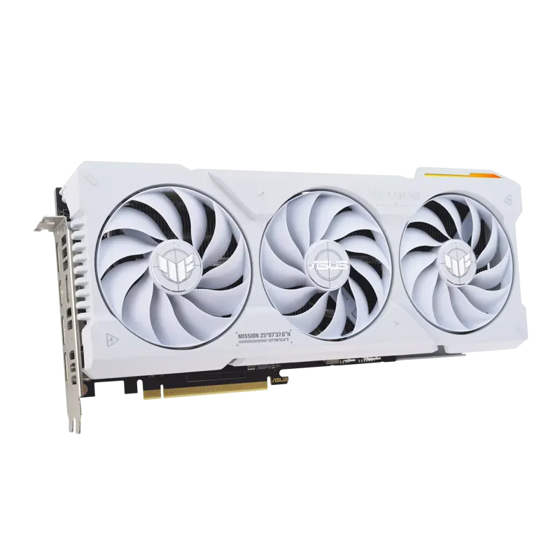 Видеокарта ASUS TUF Gaming GeForce RTX 4070 Ti SUPER BTF White OC Edition 16GB GDDR6X