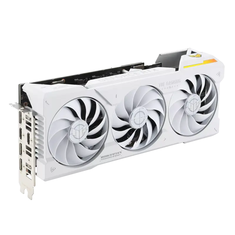 Видеокарта ASUS TUF Gaming GeForce RTX 4070 Ti SUPER BTF White OC Edition 16GB GDDR6X