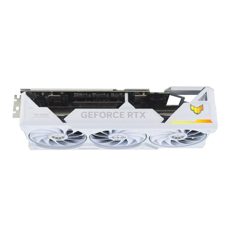 Видеокарта ASUS TUF Gaming GeForce RTX 4070 Ti SUPER BTF White OC Edition 16GB GDDR6X