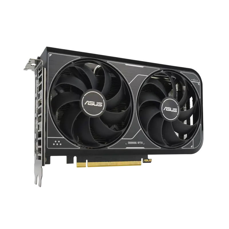 Видеокарта ASUS NVIDIA GeForce DUAL-RTX4060TI-O8G-V2 8GB, GDDR6/128-bit, PCIe 4.0, 1xHDMI 2.1a, 3xDP, 2-slot  90YV0J47-M0NB00