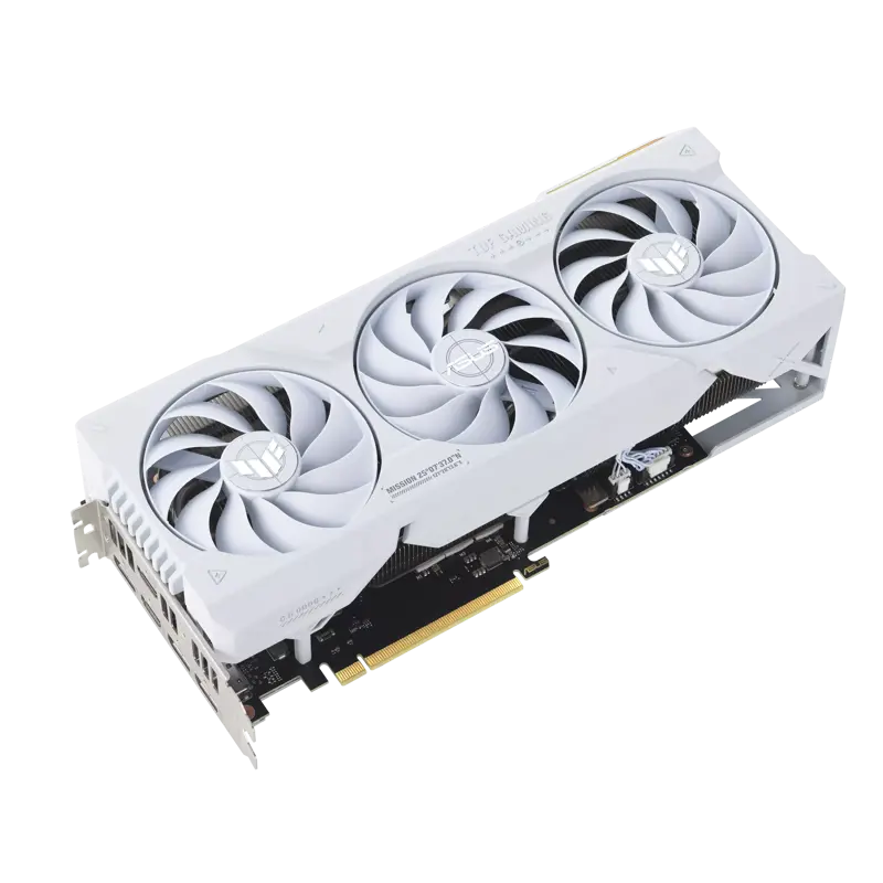 Видеокарта ASUS TUF Gaming GeForce RTX 4070 Ti SUPER BTF White OC Edition 16GB GDDR6X