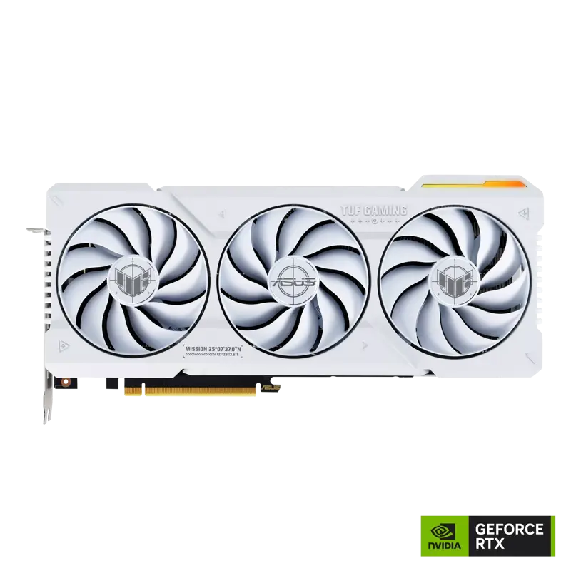 Видеокарта ASUS TUF Gaming GeForce RTX 4070 Ti SUPER BTF White OC Edition 16GB GDDR6X