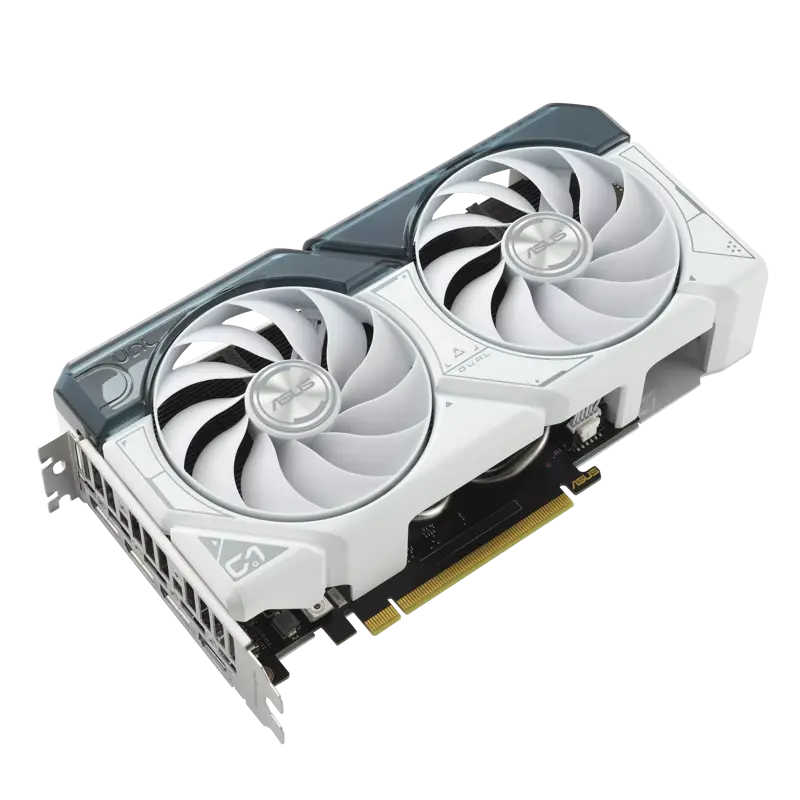 Видеокарта ASUS Dual GeForce RTX 4060 Ti White OC Edition 8GB GDDR6