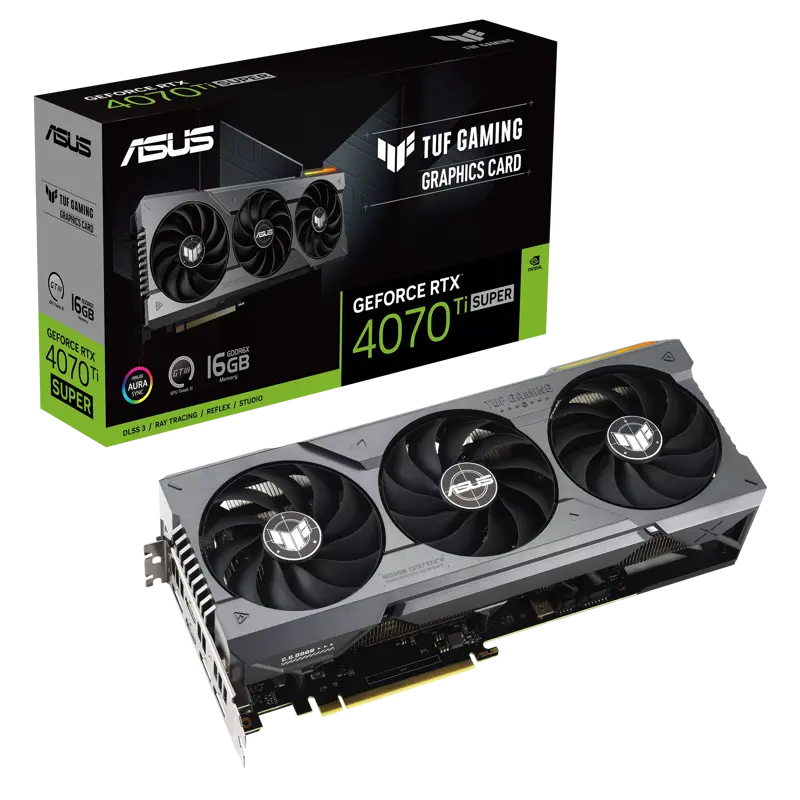 Видеокарта ASUS TUF Gaming GeForce RTX 4070 Ti SUPER 16GB GDDR6X