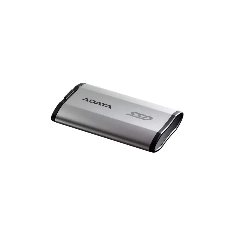 Внешний накопитель SSD ADATA SD810, 2TB, Type-C, USB 3.2 Gen2х2, up to R/W 2000/2000 MB/s, 72.7x44x12.2mm, Silver