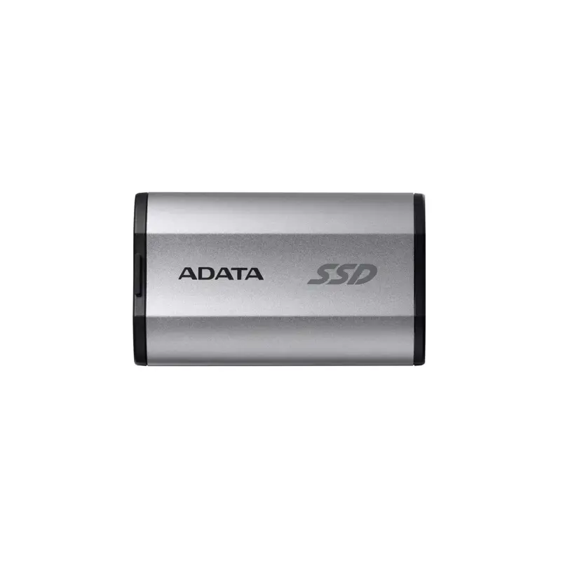 Внешний накопитель SSD ADATA SD810, 2TB, Type-C, USB 3.2 Gen2х2, up to R/W 2000/2000 MB/s, 72.7x44x12.2mm, Silver