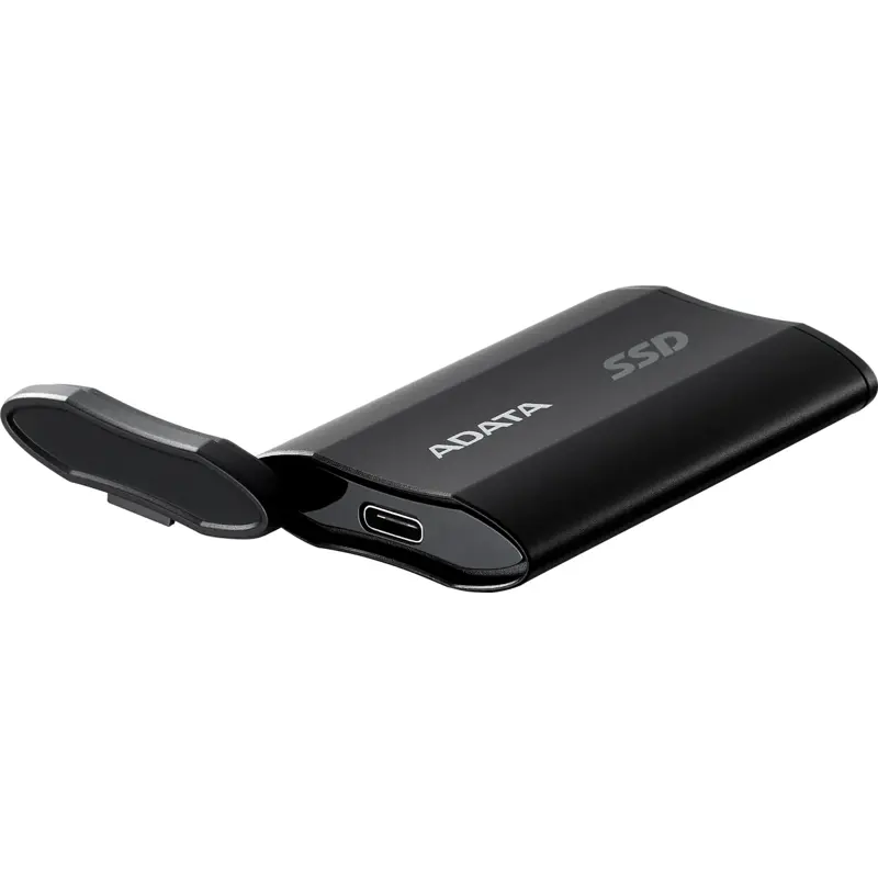 Внешний накопитель SSD ADATA SD810, 2TB, Type-C, USB 3.2 Gen2х2, up to R/W 2000/2000 MB/s, 72.7x44x12.2mm, Black