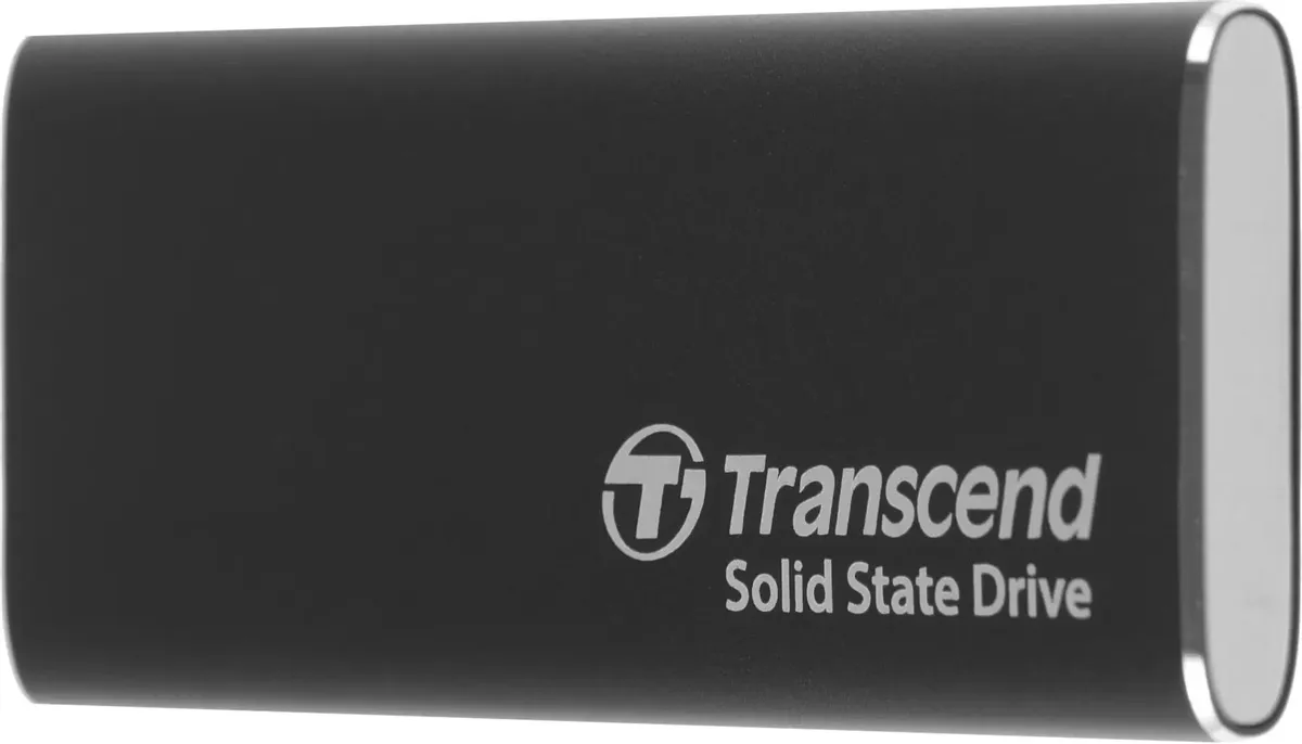 Внешний накопитель SSD Transcend ESD265C, 500GB, Type-C, USB 3.2 Gen2, R/W 1050/950MB/s, 81x33x7mm, два кабеля в комплекте