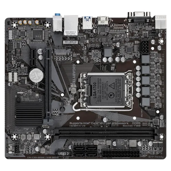 Материнская плата GIGABYTE H610M H V2 (LGA1700)