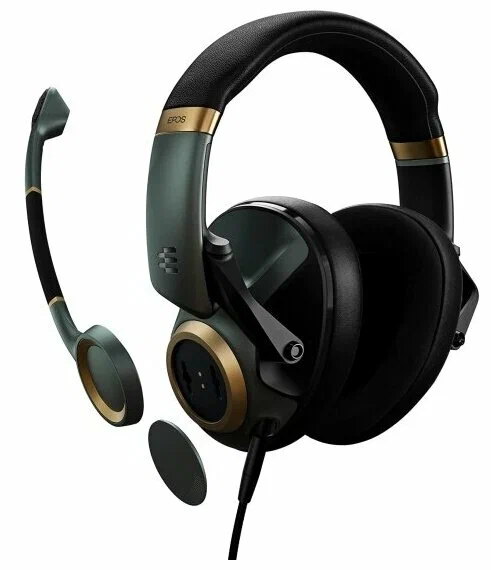 Гарнитура EPOS Gaming Headset H6 PRO, зеленый, закрытые [1000968]