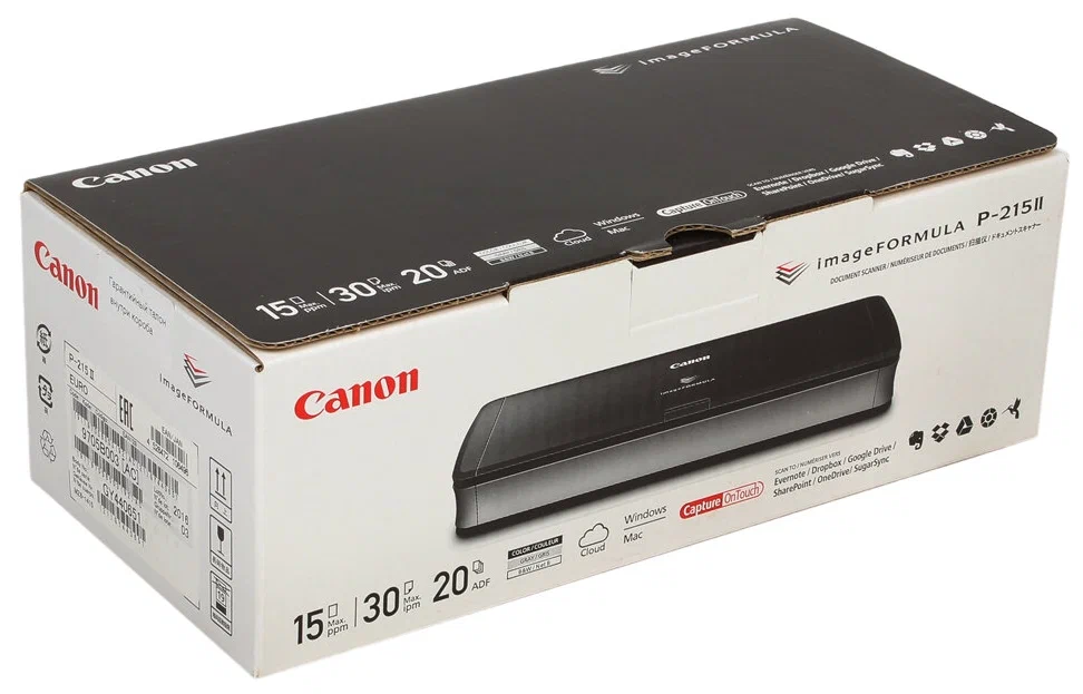 Документ сканер Canon P-215II