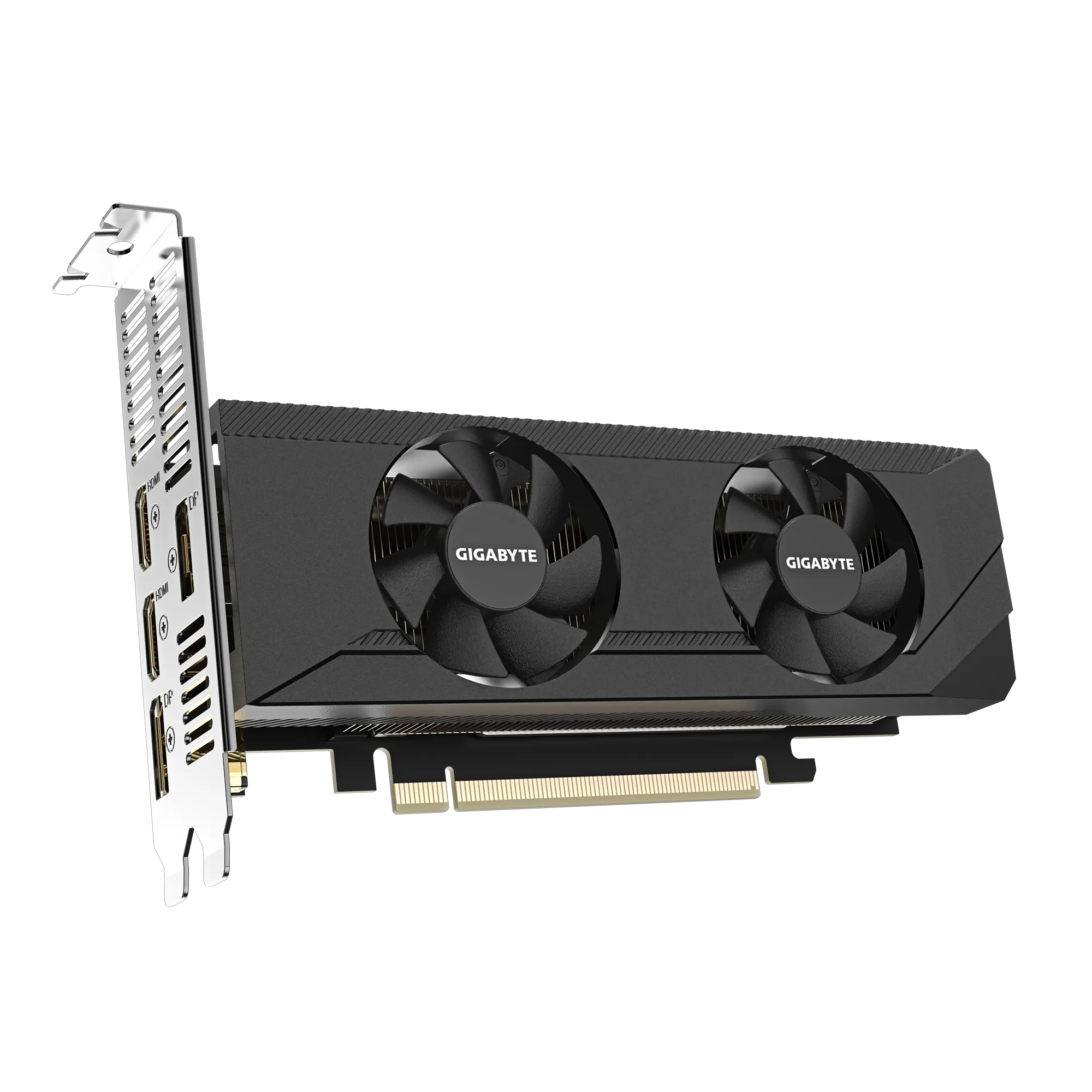 Видеокарта GIGABYTE GeForce RTX 3050 OC Low Profile 6G 6GB, GDDR6/96-bit Видеокарта GIGABYTE GeForce RTX 3050 OC Low Profile 6G 6GB, GDDR6/96-bit