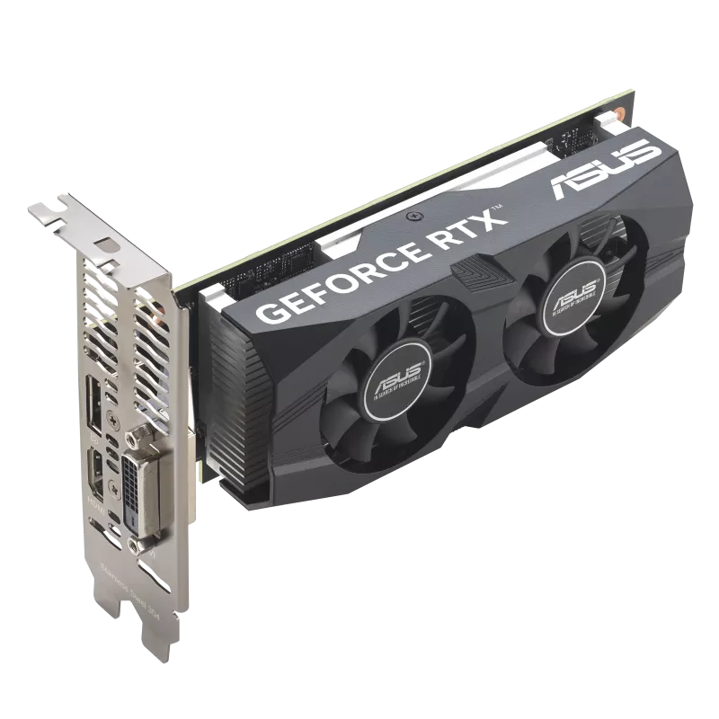 Видеокарта ASUS RTX3050-O6G-LP-BRK 6Gb, GDDR6/96-bit Видеокарта ASUS RTX3050-O6G-LP-BRK 6Gb, GDDR6/96-bit