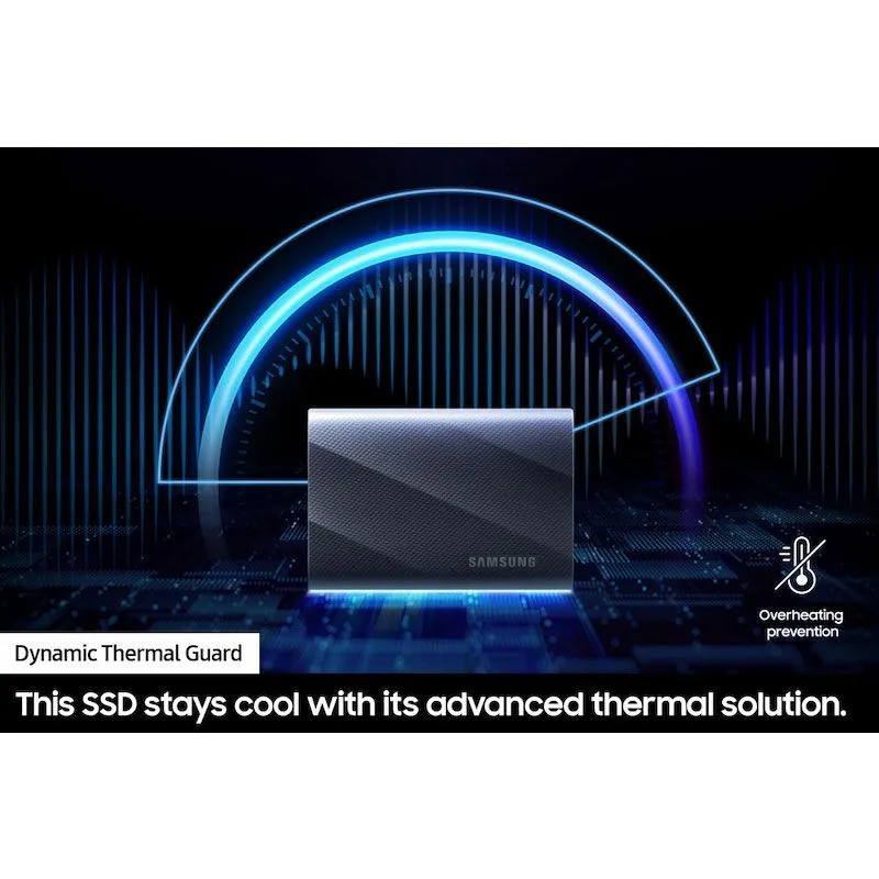 Внешний накопитель SSD Samsung T9, 2TB, USB 3.2, черный