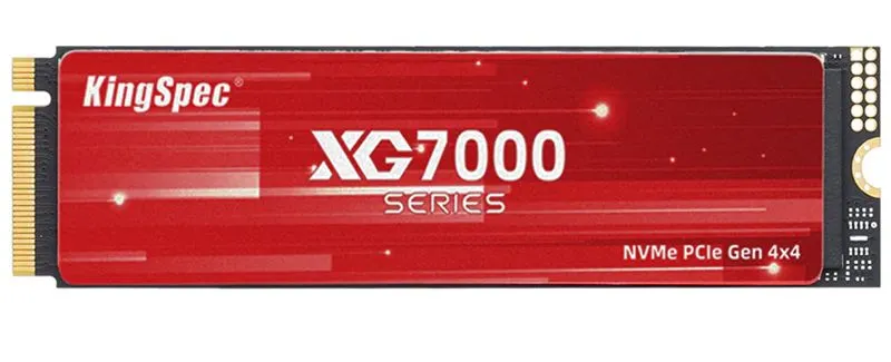 Твердотельный накопитель Kingspec XG7000 2280, 2TB, M.2(22x80mm)