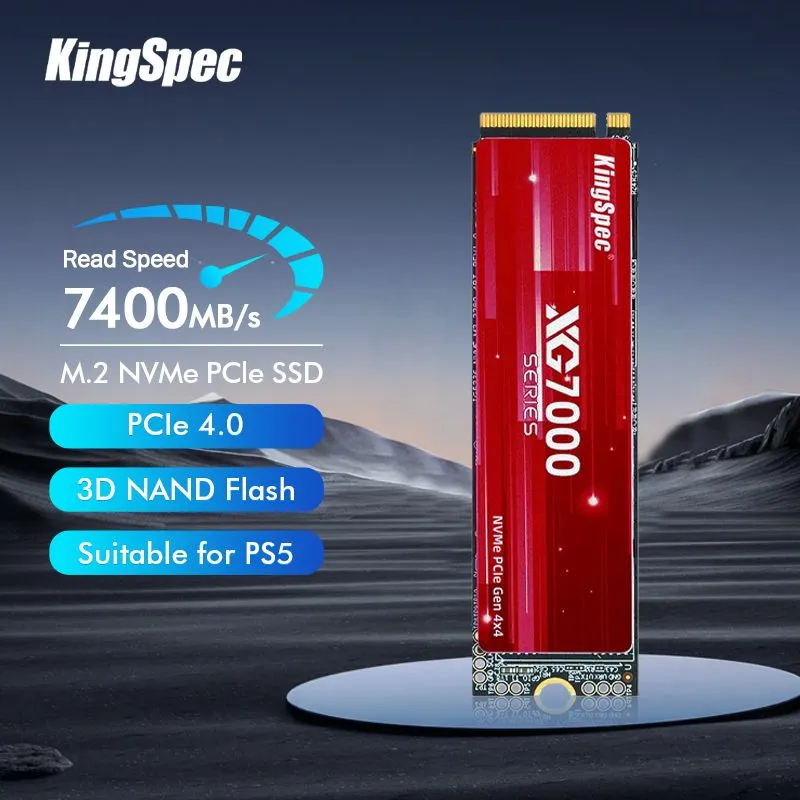 Твердотельный накопитель Kingspec XG7000 2280, 1TB, M.2(22x80mm) Твердотельный накопитель Kingspec XG7000 2280, 1TB, M.2(22x80mm)