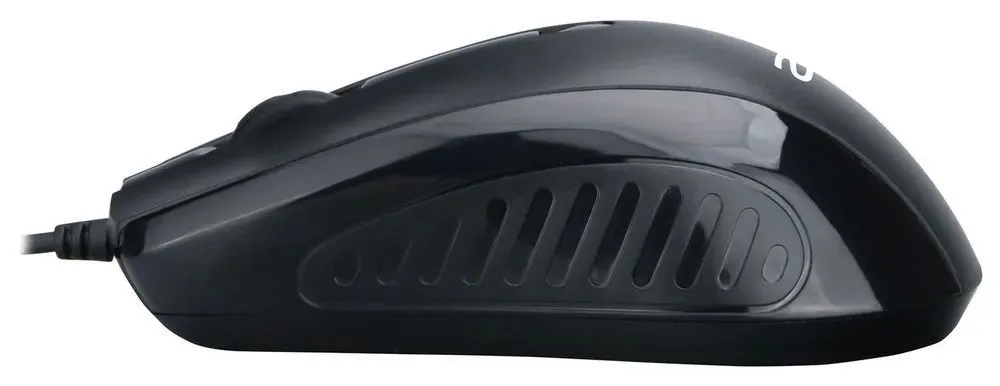 Мышь проводная Acer OMW136, 1200 dpi, USB, 3 кнопки, черный