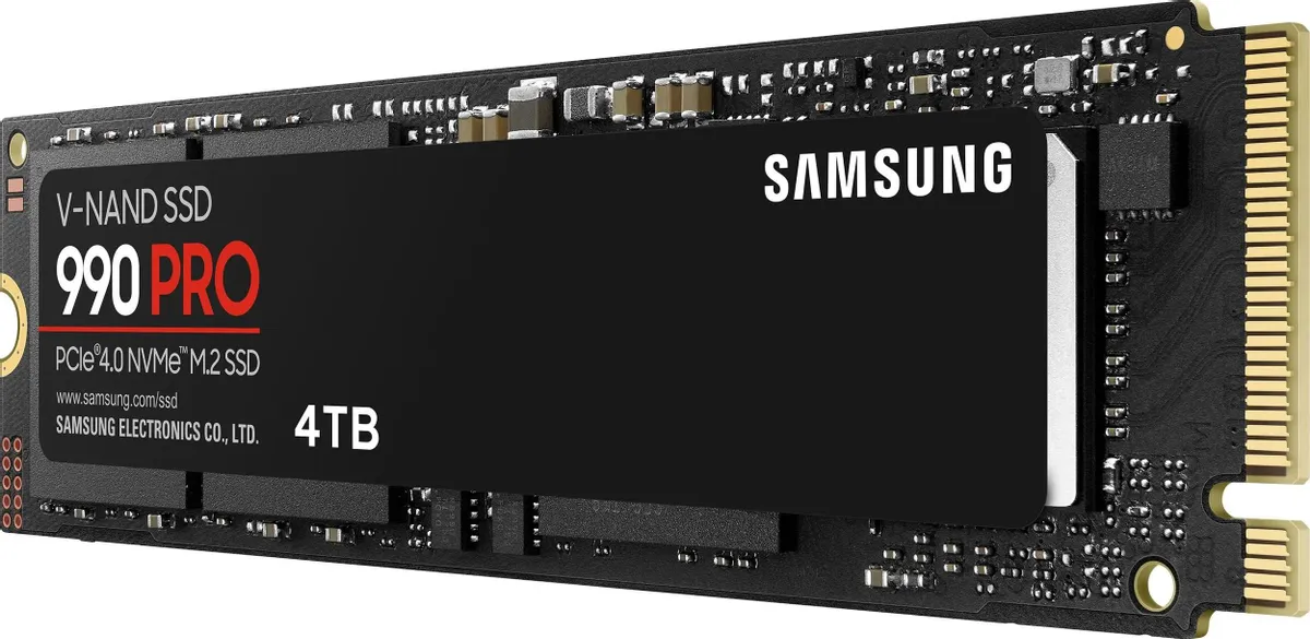 Твердотельный накопитель Samsung 990 PRO, 4TB, M.2(22x80mm) Твердотельный накопитель Samsung 990 PRO, 4TB, M.2(22x80mm)